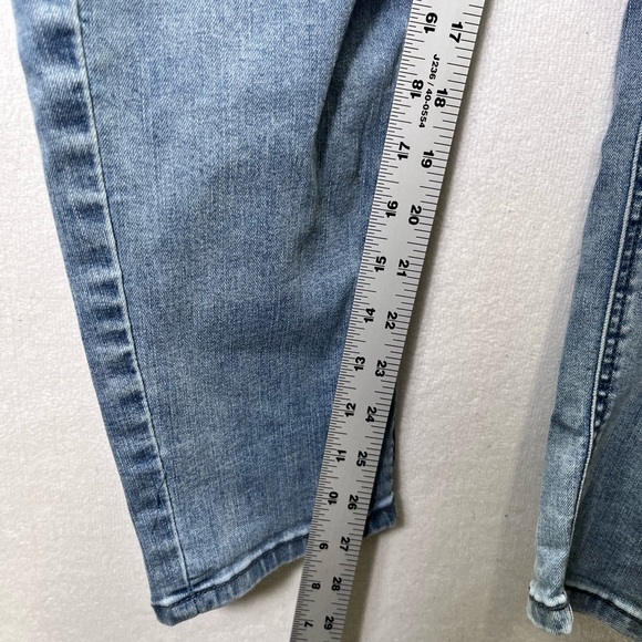 Democracy Ab Technology Distressed Jeggings Jeans Womens 16W Plus stretch 2128 - Picture 6 of 10